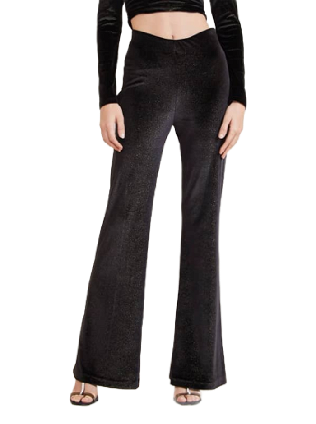GUESS Marciano Velvet Glitter Flare Pants 4RGB096212A