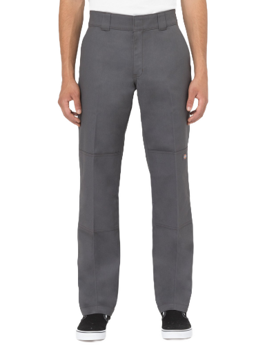 Slim Straight Double Knee Trousers