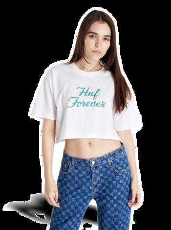 HUF Forever Crop Tee WTS0048 WHITE