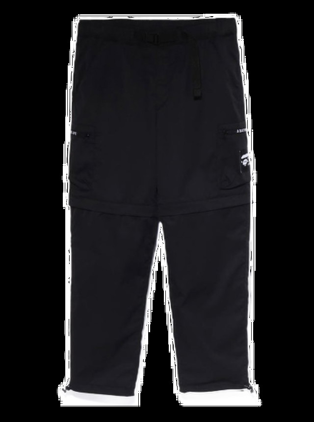 Side Pocket Detachable Relaxed Fit Pants
