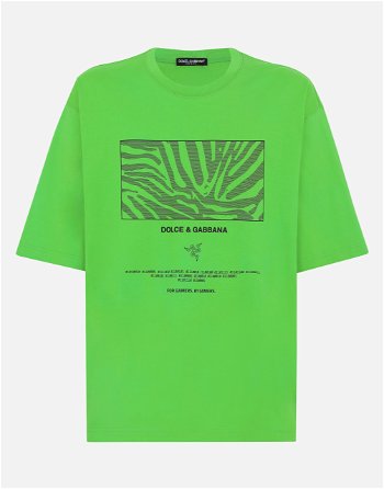 Dolce & Gabbana T-shirt M/corta Giro I8ANTMG7M9EV0833