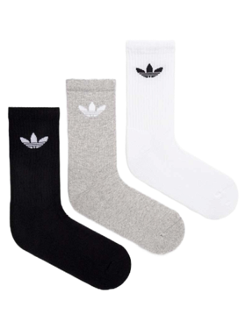 adidas Originals Trefoil Cushion Crew Socks 6-pack IJ5620