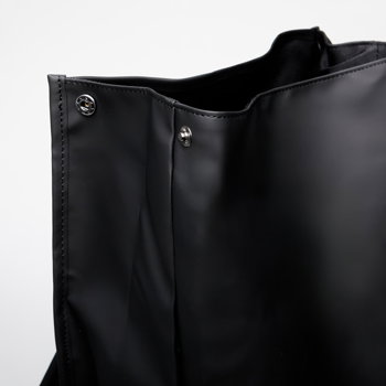 Rains Backpack Rolltop Rucksack Contrast Large W3 01 Black 14710 01 Black
