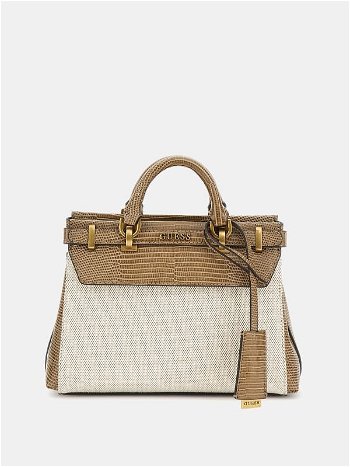 GUESS Sestri Croc-Look Mini Handbag HWAB8985760
