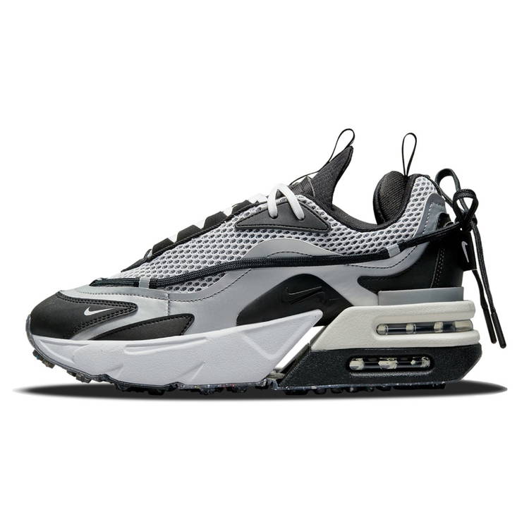 Air max hot sale silver black