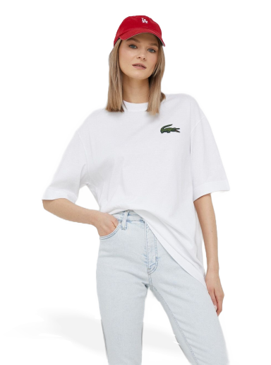 Loose Fit Large Crocodile Organic Cotton T-shirt