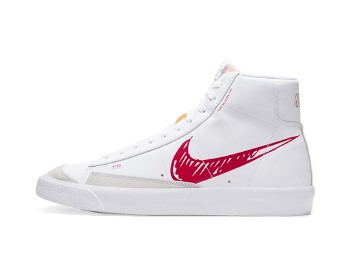 Nike Blazer Mid 77 ''Sketch - Red'' CW7580-100