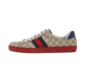 Gucci GG Supreme New Ace Sneakers 'Beige' 429445 96G50