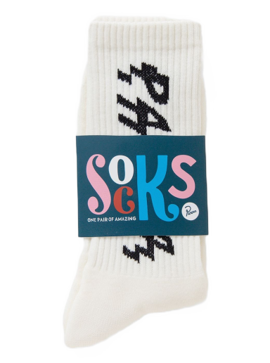 Shocker Logo Crew Socks men Socks