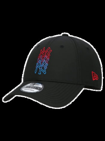 New Era New York Yankees Stacked Logo 9FORTY Adjustable Cap 60284889