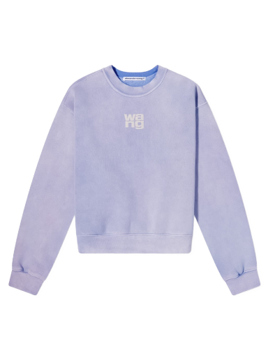 Puff Logo Sweatshirt in Structured Terry