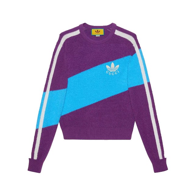 adidas x Wool Shirt Purple/Light Blue