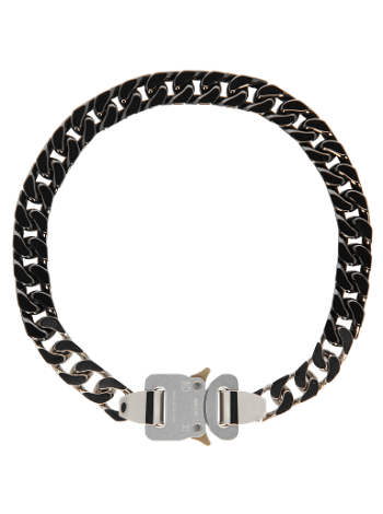 1017 ALYX 9SM Ceramic Buckle Chain Necklace AAUJW0120OT01 BLK0001