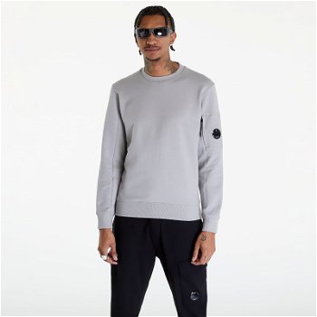 C.P. Company Diagonal Raised Sweatshirt Drizzle Grey 16CMSS022A005086W-913