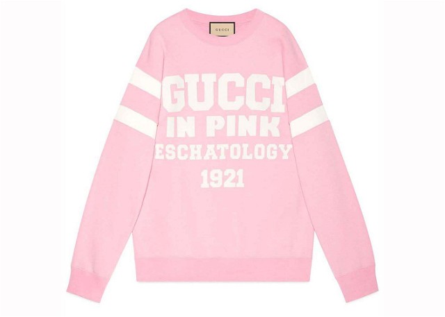 25 Eschatology Sweatshirt Pink