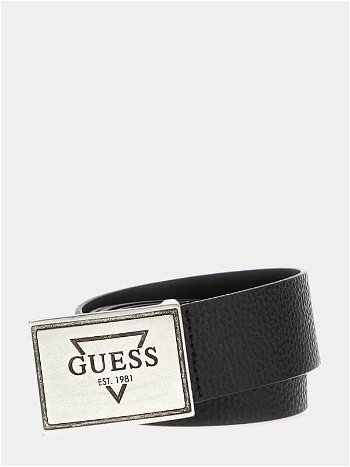 GUESS Logo-Detail Plaque Belt M4GZ11L0UG0