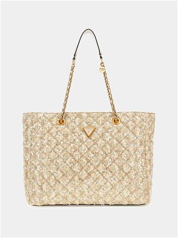 GUESS Giully Tweed Shopper HWGT8748230