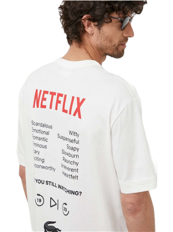 Lacoste x Netflix Loose Fit Organic Cotton T-shirt TH7343