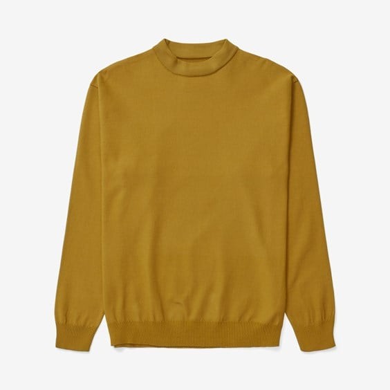 Co/pe Knit Pullover