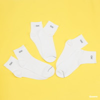 3Pack Quarter Socks
