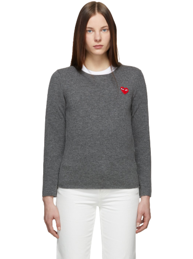 PLAY Heart Patch Sweater