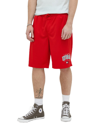 Logo Baggy Fit Basketball Shorts