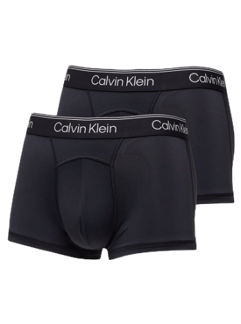 CALVIN KLEIN Athletic Microfiber Low Rise Trunk 2 Pack NB3548A UB1