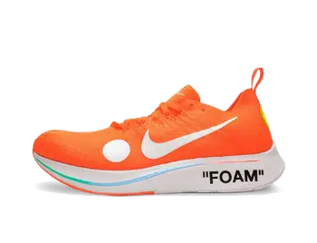 Nike Off-White x Zoom Fly Mercurial Flyknit "Total Orange" AO2115-800