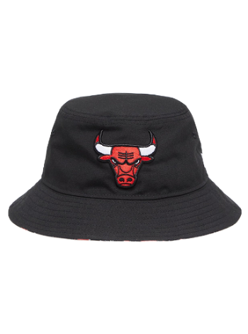 New Era Chicago Bulls Print Infill Bucket Hat 60298694