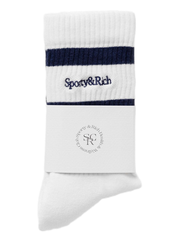 Sporty & Rich New Serif Socks 840251250706