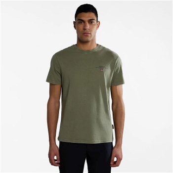 Napapijri T-Shirt Selbas T-Shirt Green Lichen NP0A4GBQGAE1