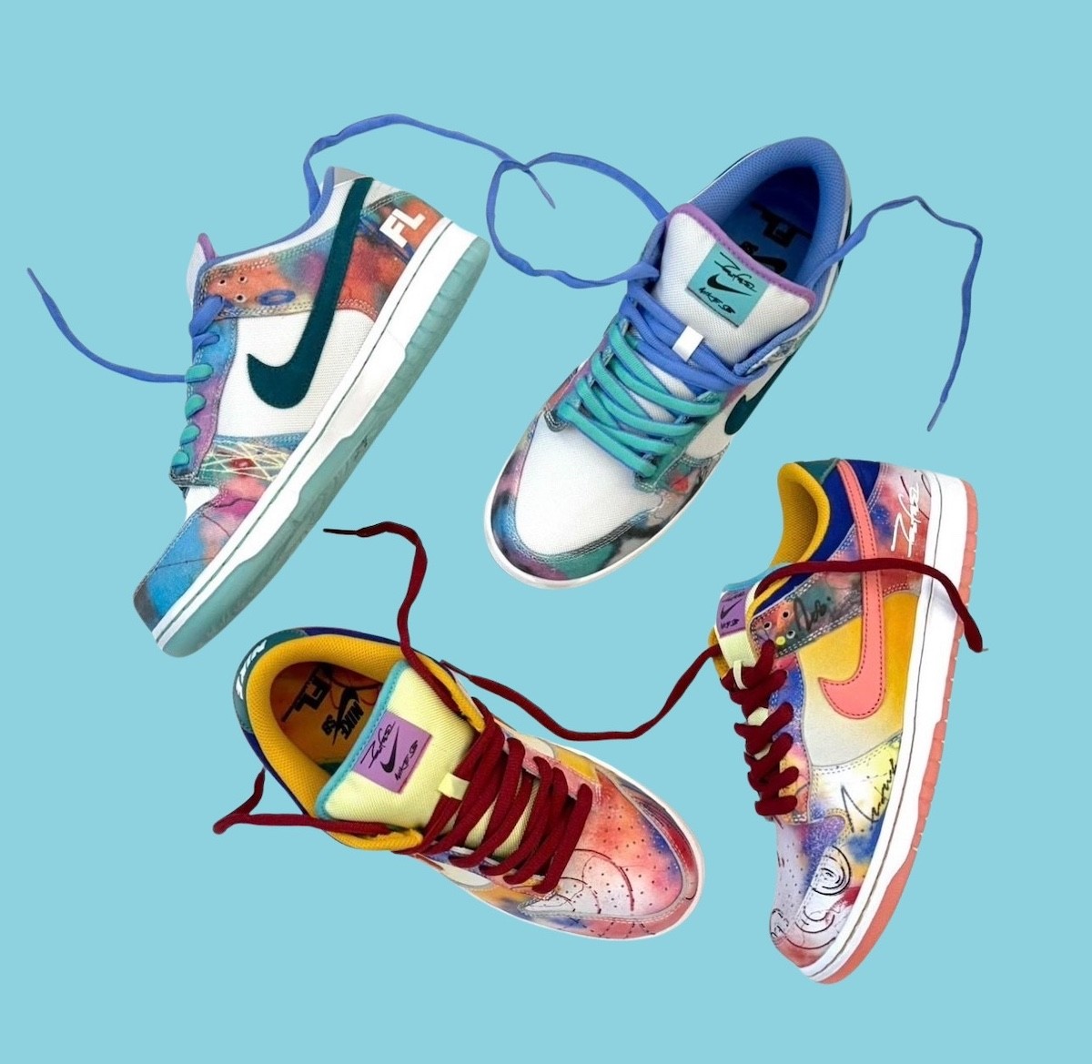 Cea mai nouă colaborare Futura x Nike SB Dunk Low va apărea în mai